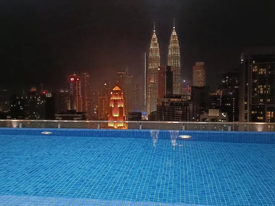 Col 27A Klcc View Infinity Pool View Lägenhet Kuala Lumpur