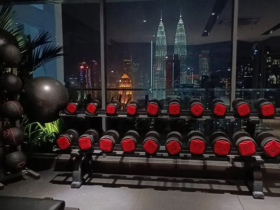 Col 27A Klcc View Infinity Pool View Lägenhet Kuala Lumpur Malaysia